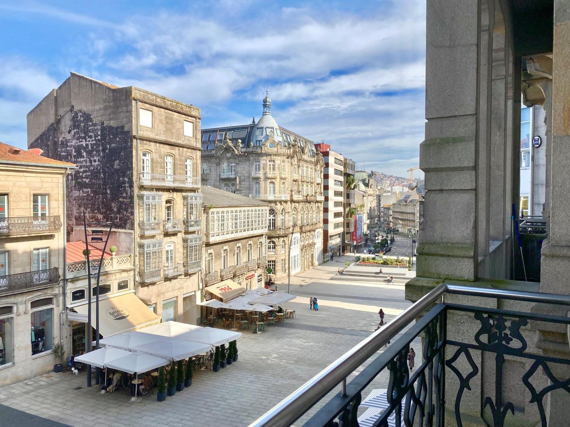 Apartament Puerta Del Sol - Vigo Centro Zewnętrze zdjęcie